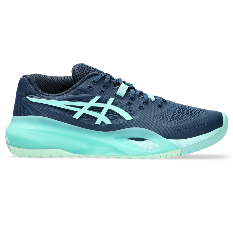 Asics Men's Gel Resolution X Tennis Shoes Night Sky Illuminate Mint
