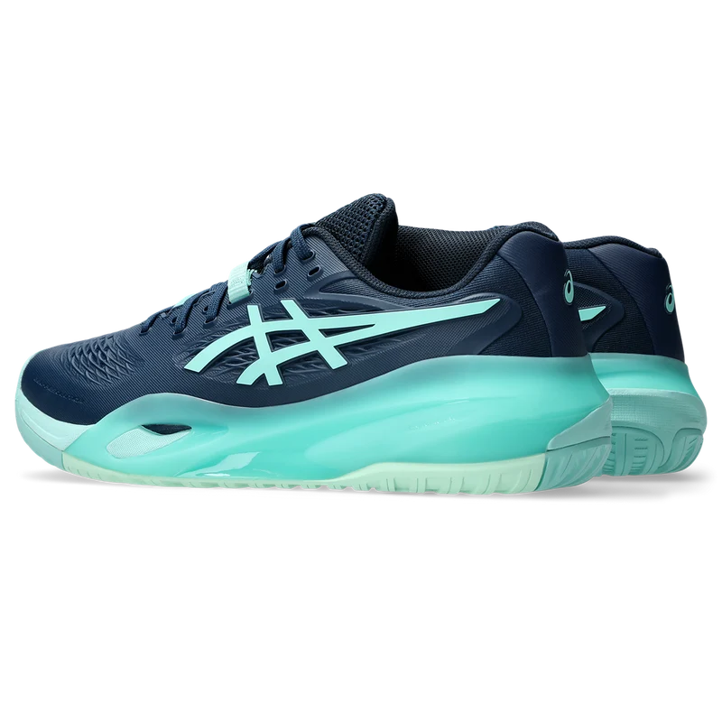 Asics Men's Gel Resolution X Tennis Shoes Night Sky Illuminate Mint