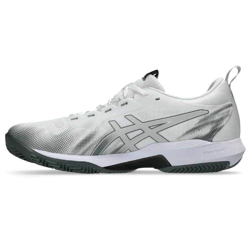 Asics Men's Sonicsmash FF Padel Shoes White Steel Grey