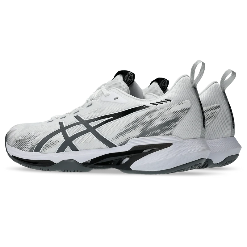 Asics Men's Sonicsmash FF Padel Shoes White Steel Grey