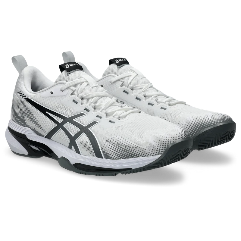 Asics Men's Sonicsmash FF Padel Shoes White Steel Grey