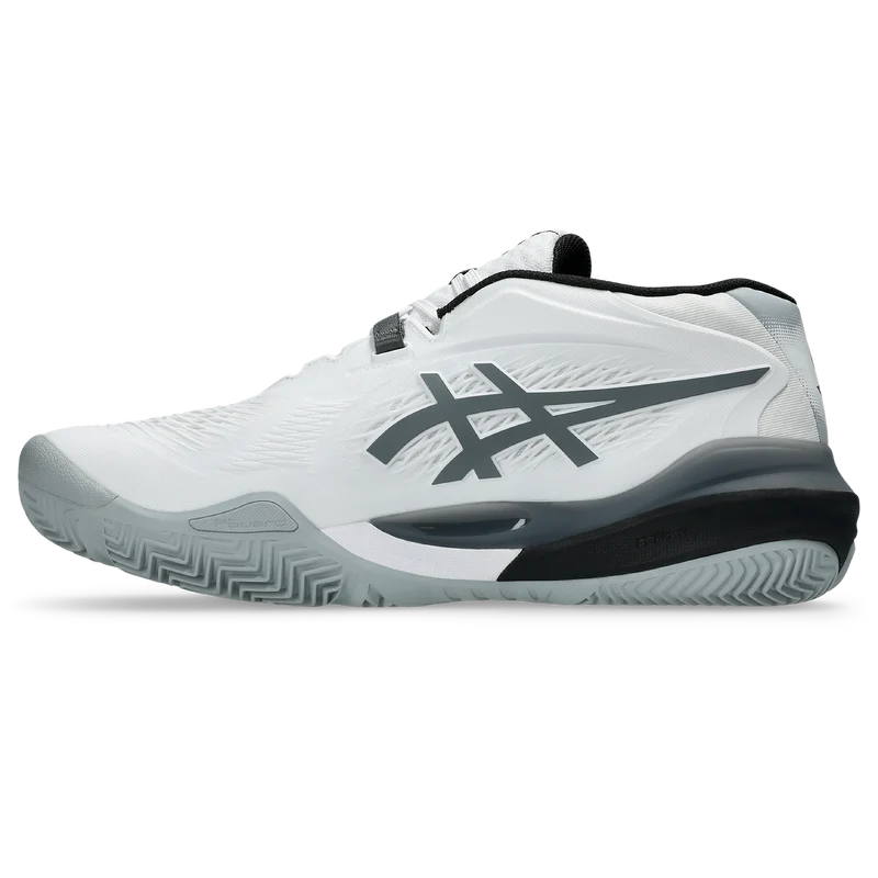Asics Men's Gel Resolution X Padel Shoe White Steel Grey