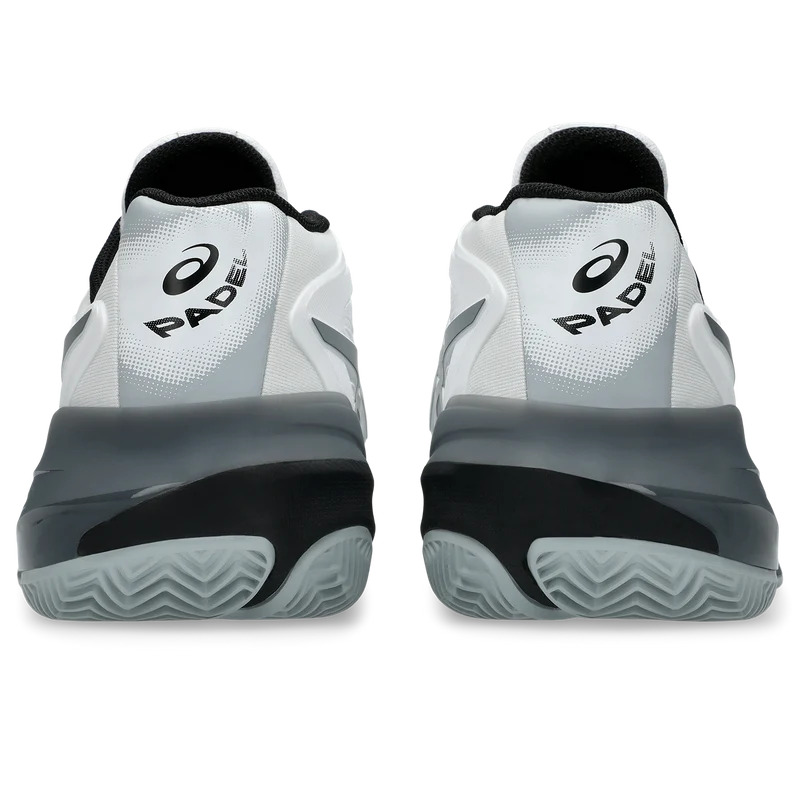 Asics Men's Gel Resolution X Padel Shoe White Steel Grey