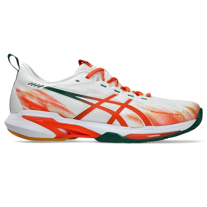 Asics Men's Sonicsmash FF Padel Shoes White Energy Orange