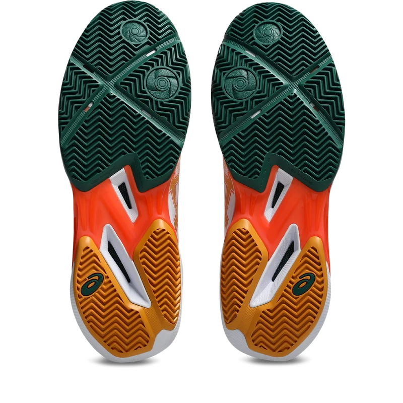 Asics Men's Sonicsmash FF Padel Shoes White Energy Orange