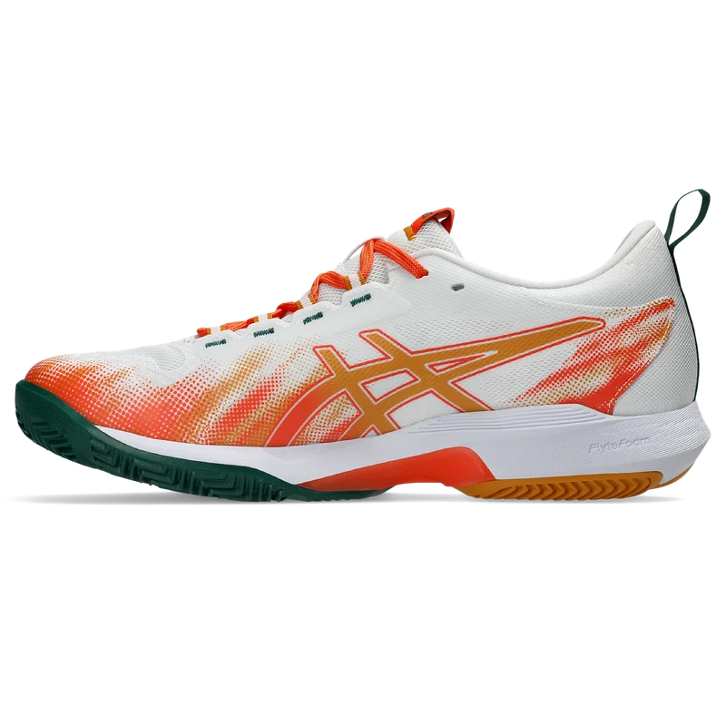 Asics Men's Sonicsmash FF Padel Shoes White Energy Orange