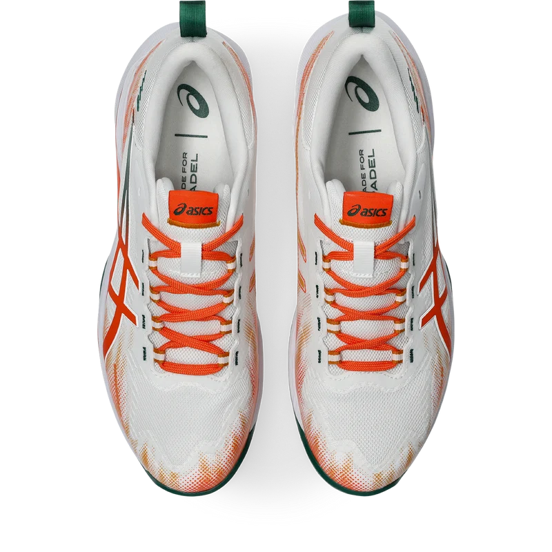 Asics Men's Sonicsmash FF Padel Shoes White Energy Orange