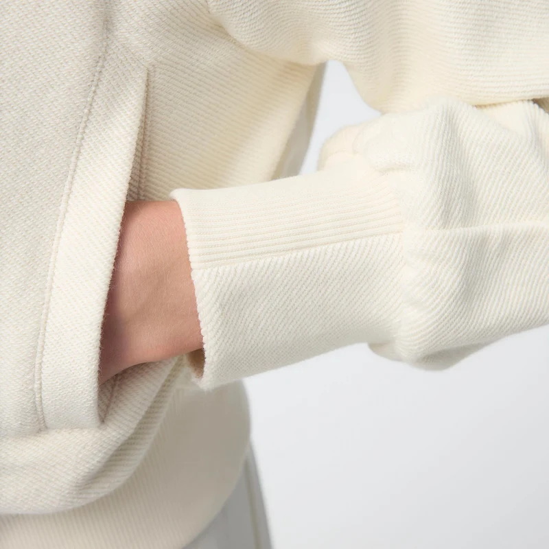 Walk On Court Sweatjacke Damen-Creme