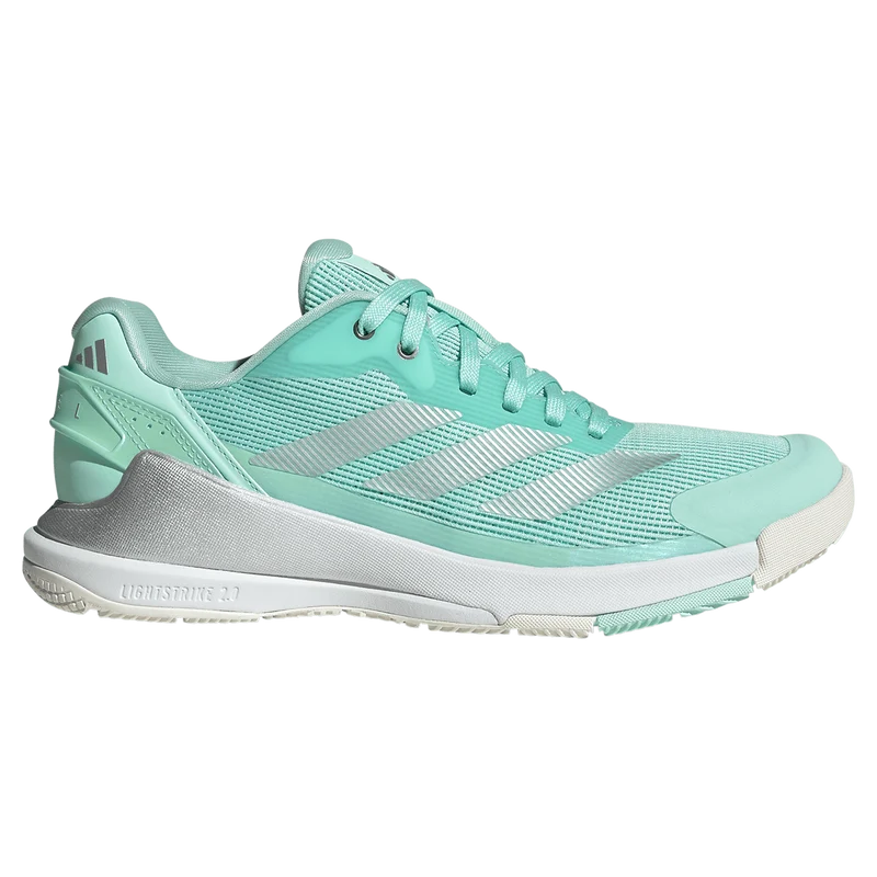 Adidas Women's Crazyquick LS Padel Shoes Clear Mint