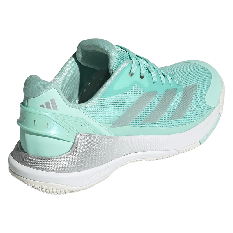 Adidas Women's Crazyquick LS Padel Shoes Clear Mint