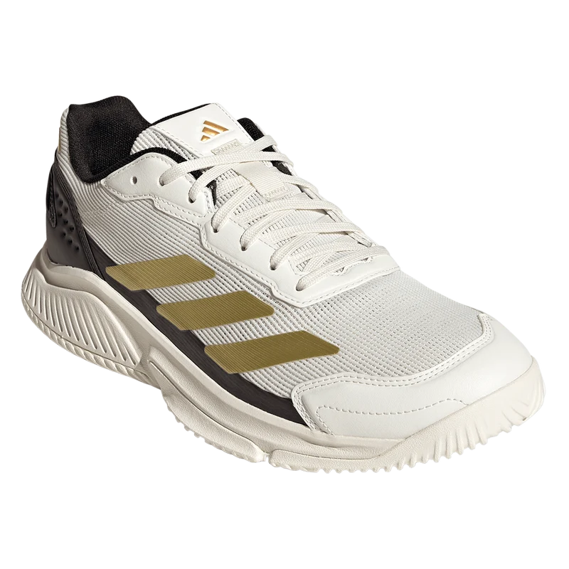 Adidas Men's Courtquick Padel Shoes Gold Metallic