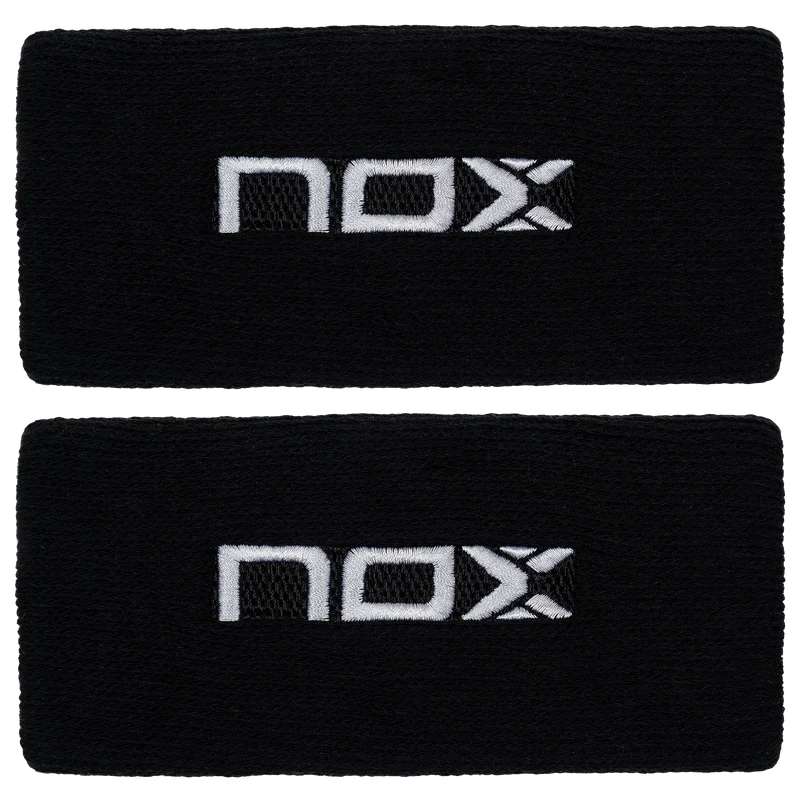 Nox Long Wristband 2 Pack - Black White