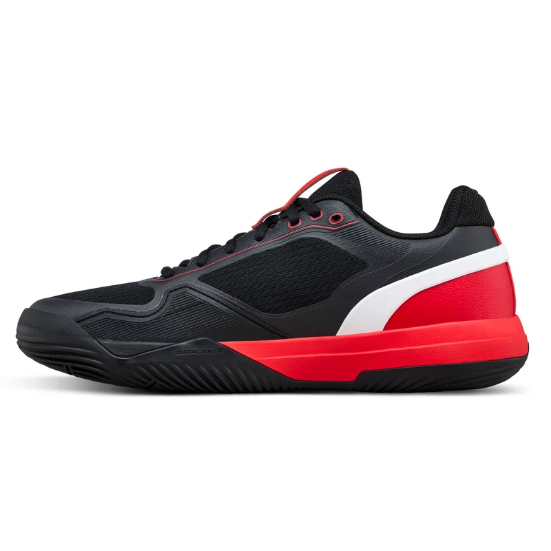 Wilson Men's Rush Pro 5 Padel Shoes Black Infrared