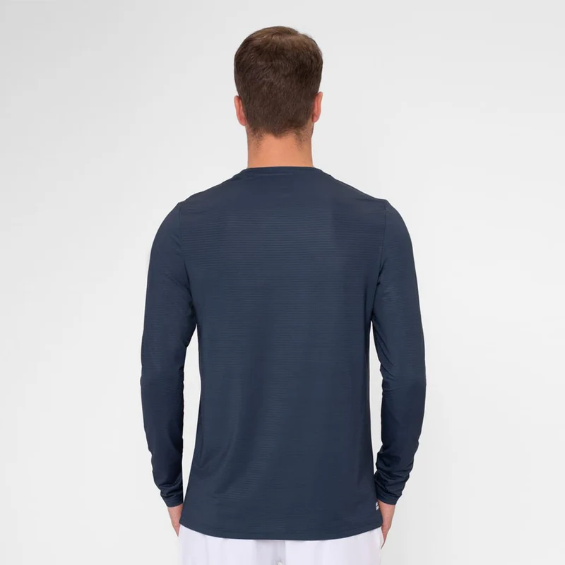 Crew Roundneck Longsleeve Herren-Dunkelblau