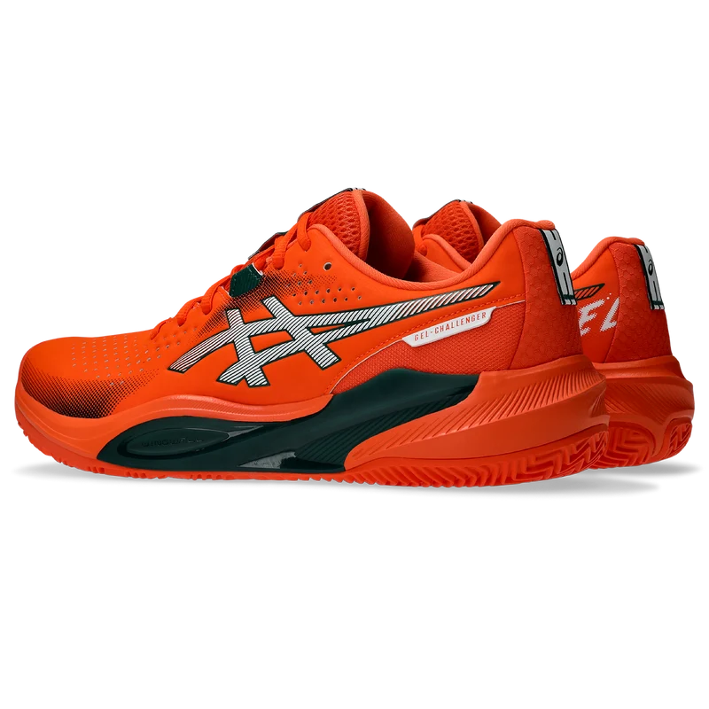 Asics Men's Gel Challenger 15 Padel Shoes Energy Orange