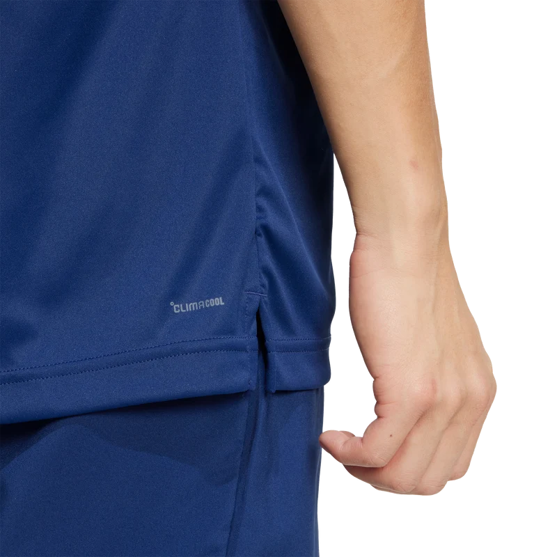 Adidas Men's Club 3 Stripe Tee - Dark Blue