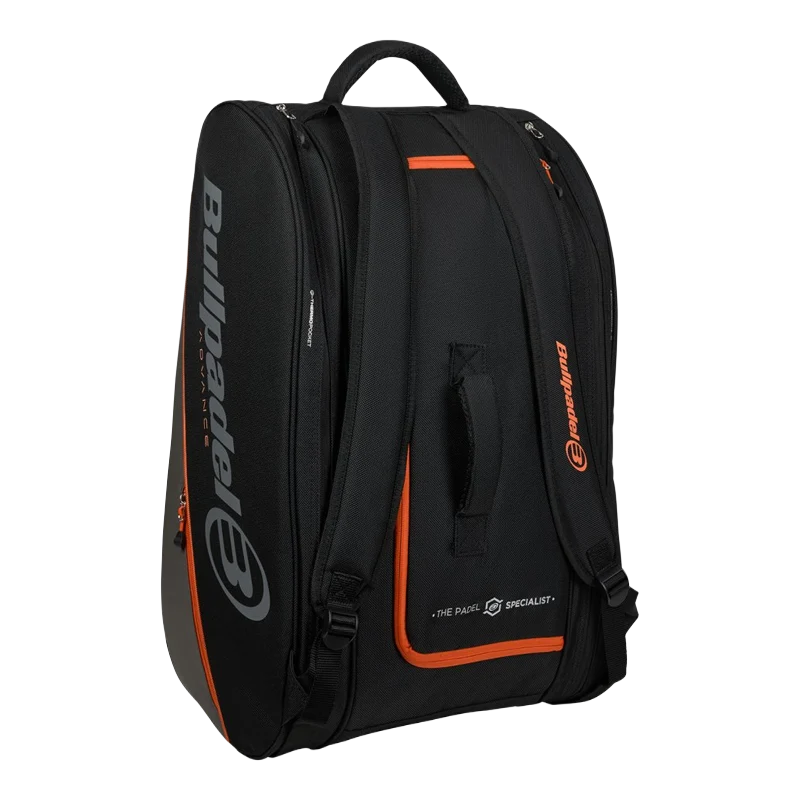 Paletero Bullpadel Advance Negro/Naranja 2026