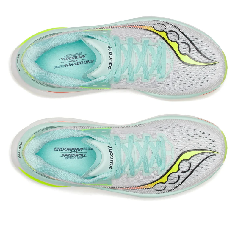 Endorphin Azura Neutralschuh Damen-weiß, türkis