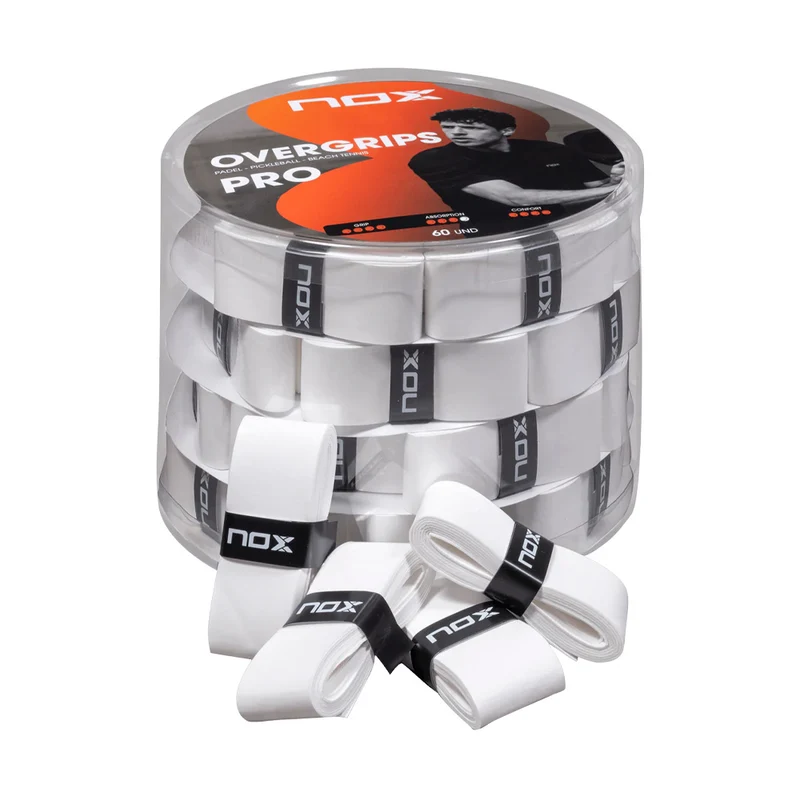 Overgrips NOX PRO Blanco Liso (60 uds)