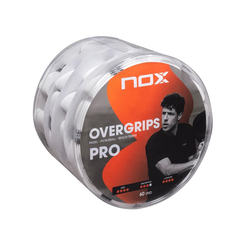 Overgrips NOX PRO Blanco Liso (60 uds)