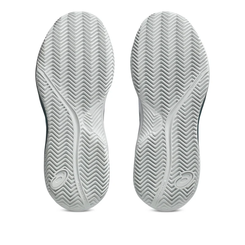 Gel-Dedicate 9 Sandplatzschuh Damen - weiß, silber