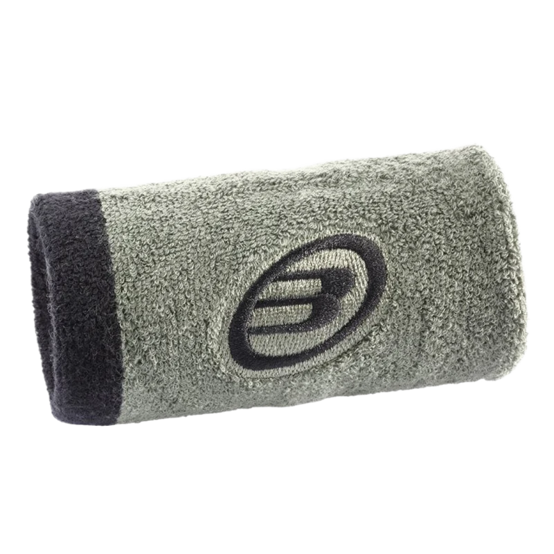 Muñequera Bullpadel BPMUPMR2607 Kaki/Crudo 2026 Premier Padel