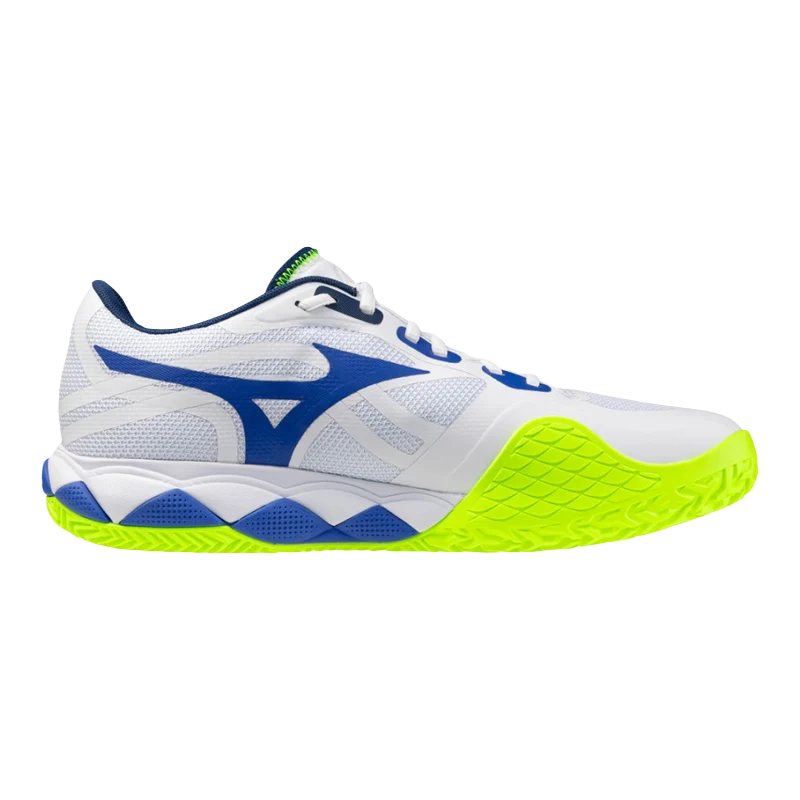 Zapatillas Mizuno Wave Enforce Tour 2 Blanco/Azul 2026