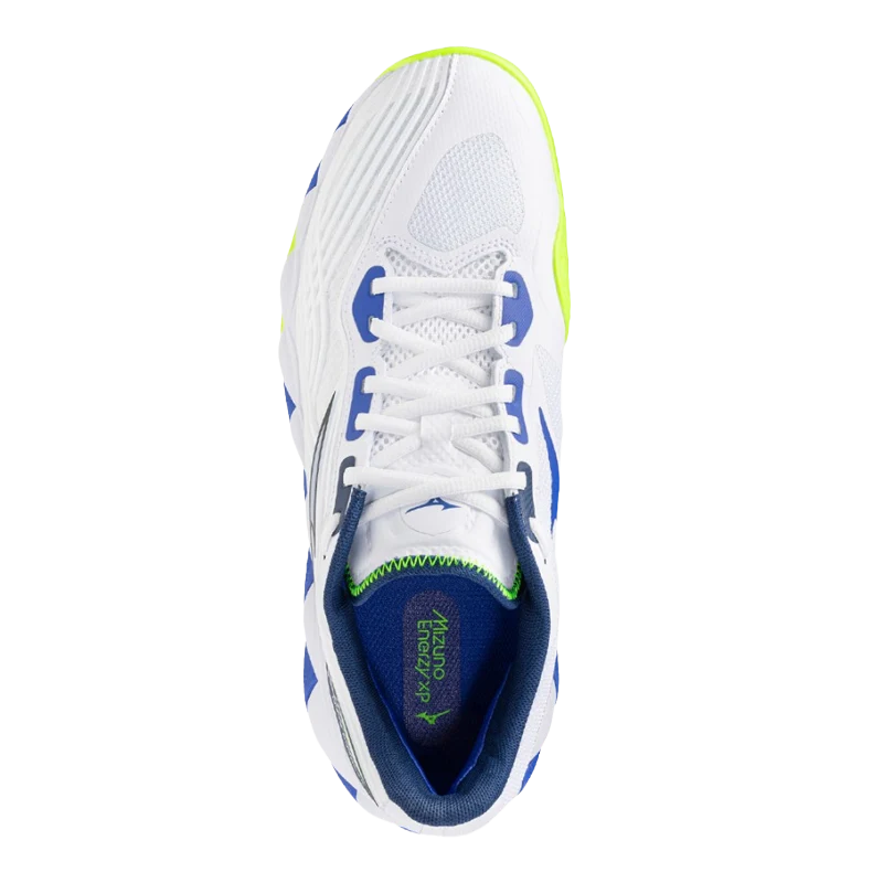 Zapatillas Mizuno Wave Enforce Tour 2 Blanco/Azul 2026