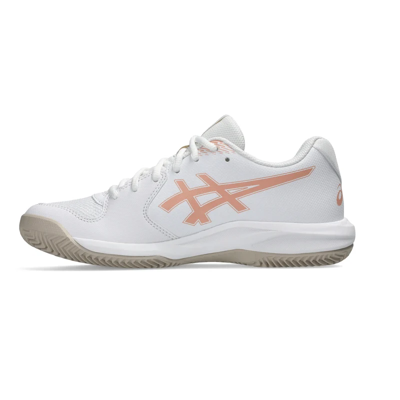 Gel-Dedicate 9 Sandplatzschuh Damen - weiß, apricot