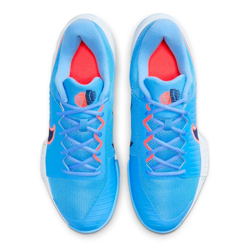 Zoom GP Challenge Pro Sandplatzschuh Herren - blau, koralle