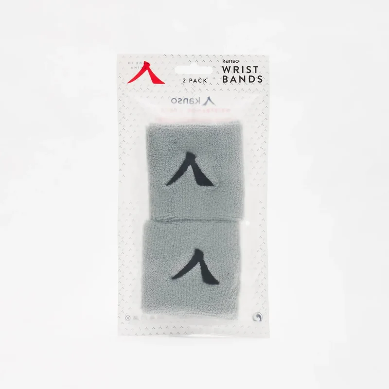 Kanso 7cm Wristband - 2 Pack - Grey