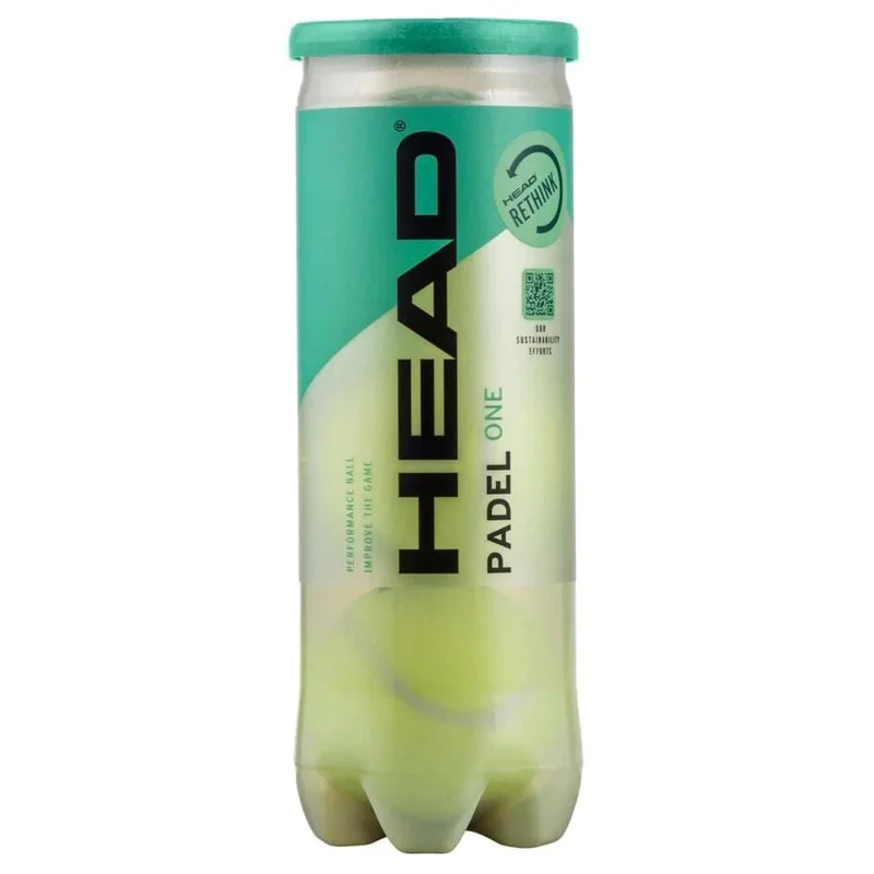 HEAD Padel ONE Padel Balls - 3 Ball Tube
