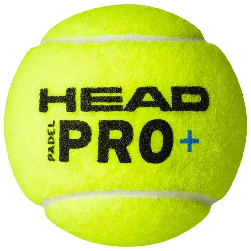 HEAD Padel Pro+ Padel Balls - 3 Ball Tube
