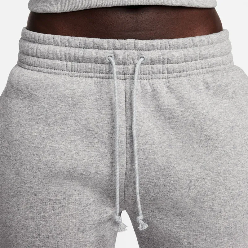 Phoenix Fleece Mid Rise Trainingshose Damen - hellgrau,