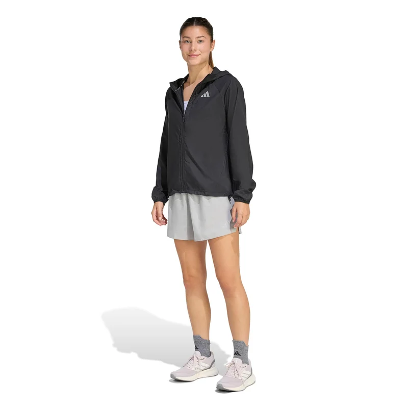 Run Essential Laufjacke Damen-schwarz
