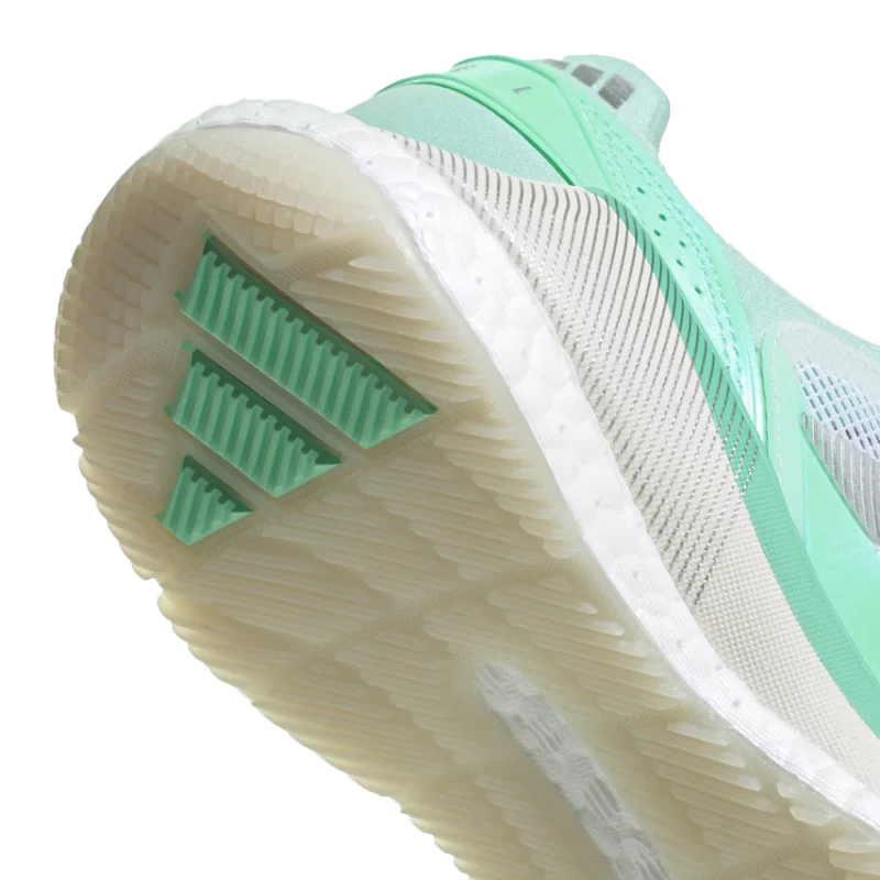 Adidas Women's Crazyquick Boost Padel Shoes White Pulse Mint