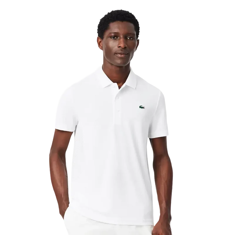 Polo Lacoste Blanco Novak Djokovic 2026