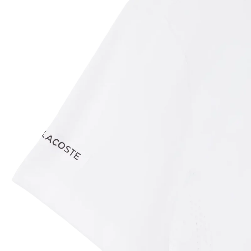 Camiseta Lacoste Novak Djokovic Blanco 2026