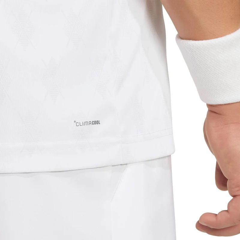 Club Graphic T-Shirt Herren - weiß, hellgrau