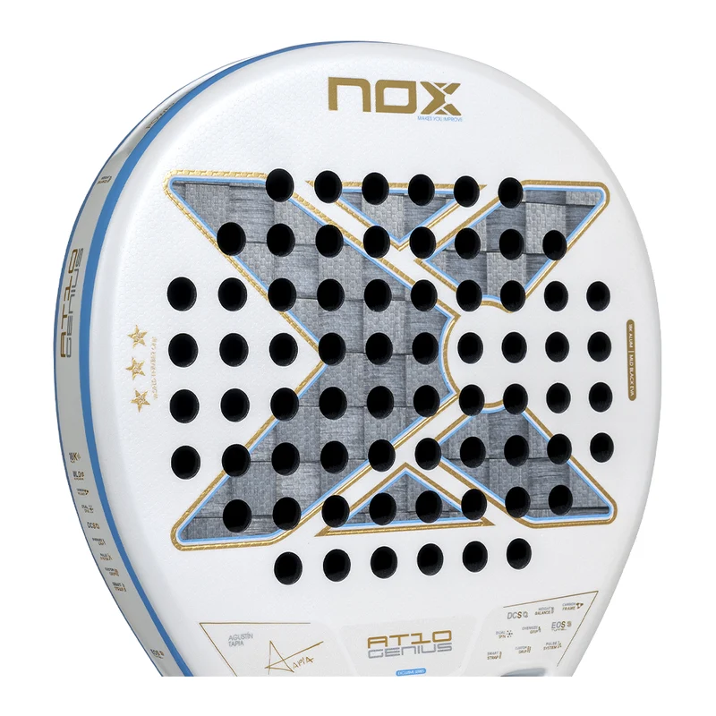 NOX AT10 GENIUS 18K Alum BUENOS AIRES Edition AGUSTIN TAPIA 2026 (Pala)