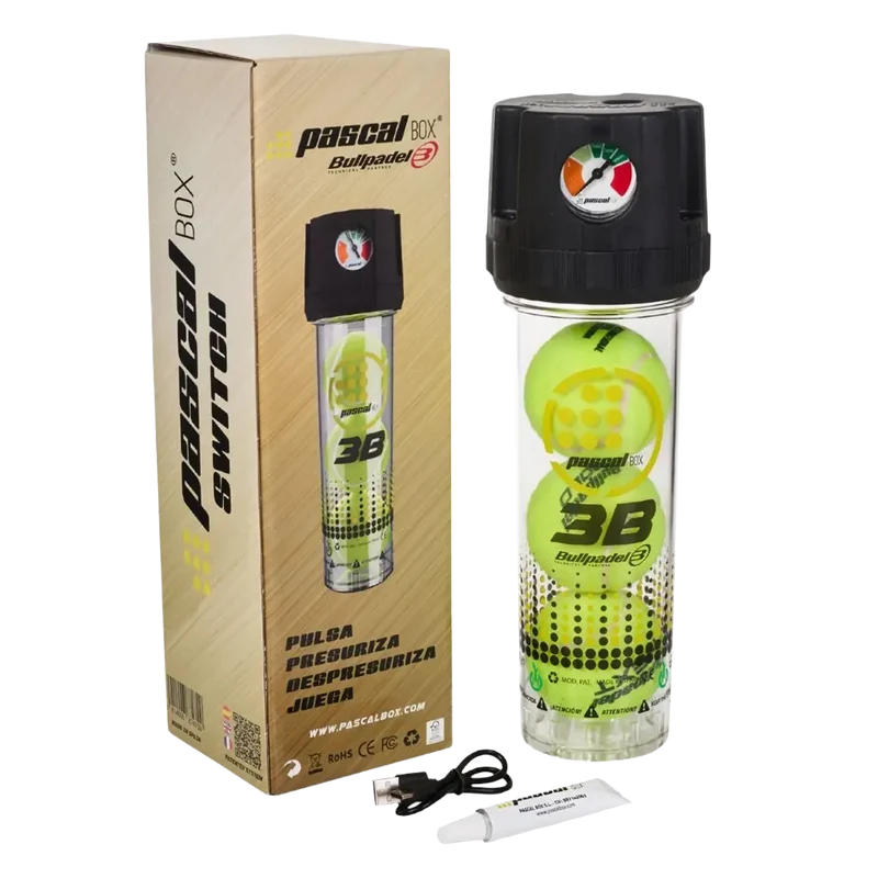Presurizador Bullpadel Pascal Box Switch 3B