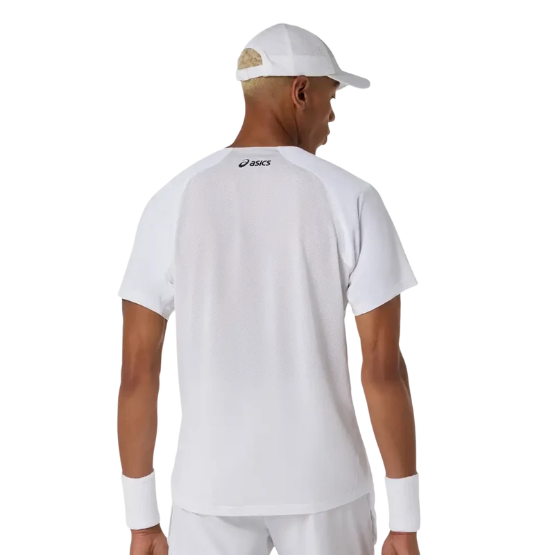 Camiseta Asics Match SS Top Brillant White