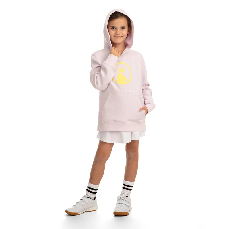 Baseline Logo Hoody Mädchen - flieder, gelb
