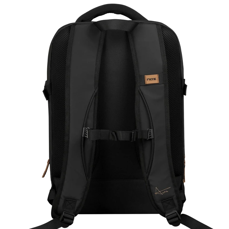 NOX Luxury Open Series Padel Backpack - Black / Brown