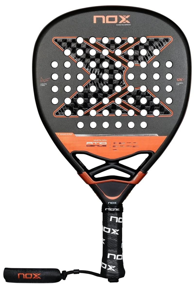 NOX AT10 Luxury Genius Attack 12K By Agustin Tapia 2025 Padel Racket