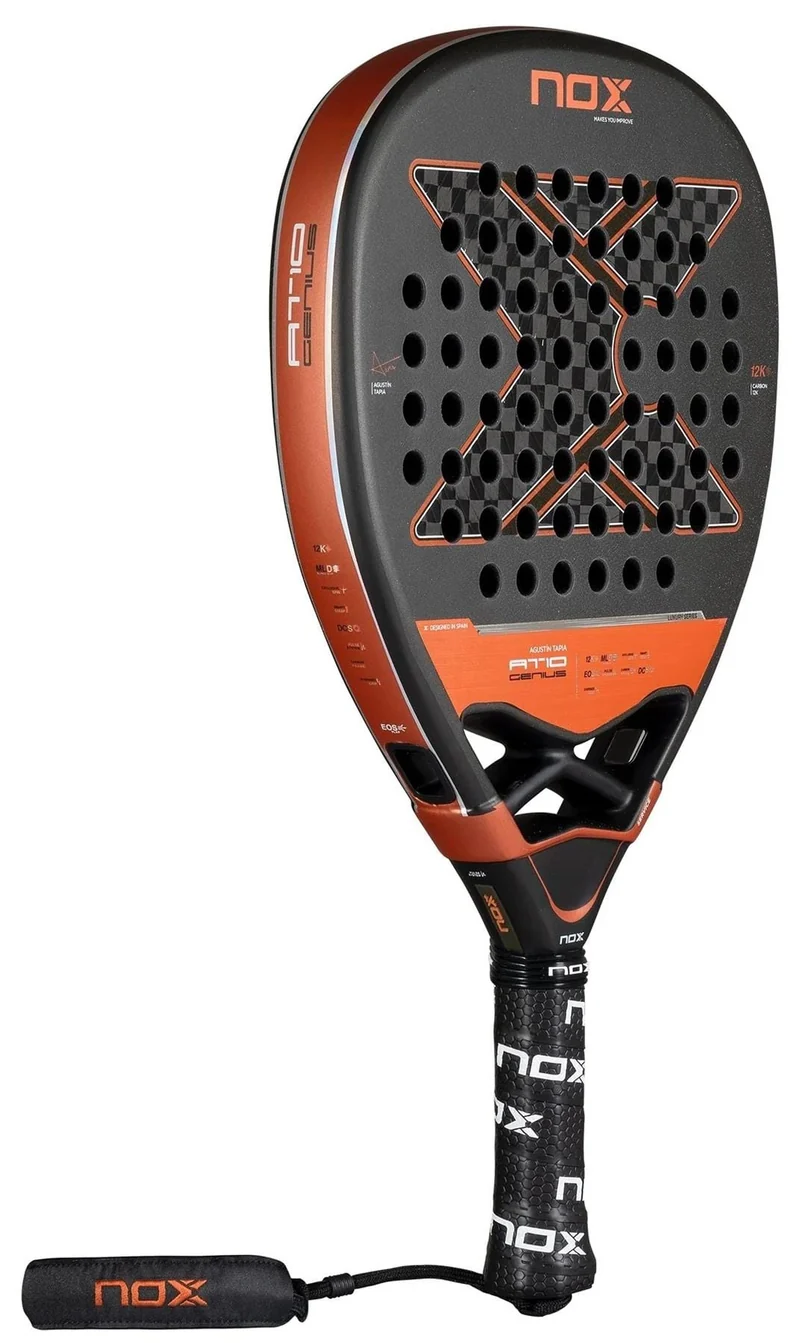 NOX AT10 Luxury Genius Attack 12K By Agustin Tapia 2025 Padel Racket