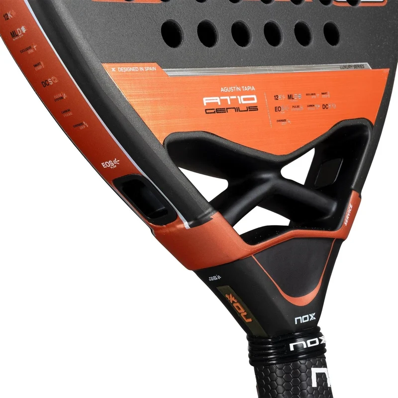 NOX AT10 Luxury Genius Attack 12K By Agustin Tapia 2025 Padel Racket