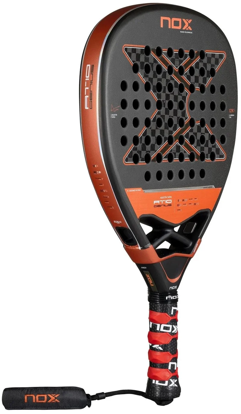 NOX AT10 Luxury Genius Attack 12K By Agustin Tapia 2025 Padel Racket