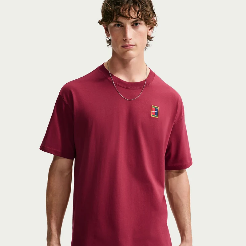 Court Heritage M90 Oc T-Shirt Herren - weinrot