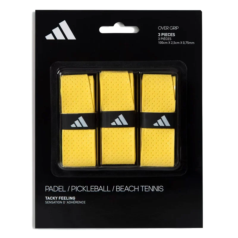 ADIDAS Padel Overgrips (3 Pack) - Yellow